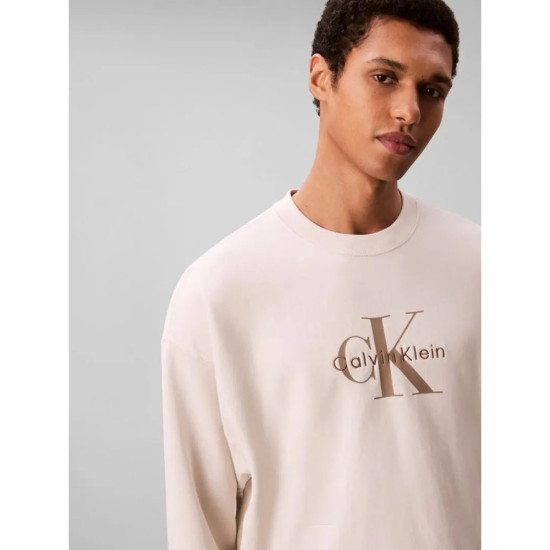 Calvin Klein Ανδρικό φούτερ Oversized Monogram Sweatshirt